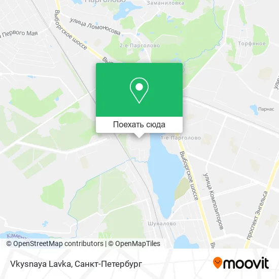 Карта Vkysnaya Lavka