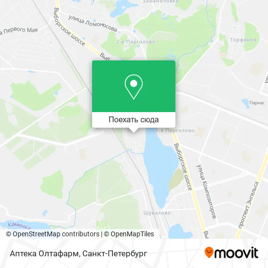 Карта Аптека Олтафарм