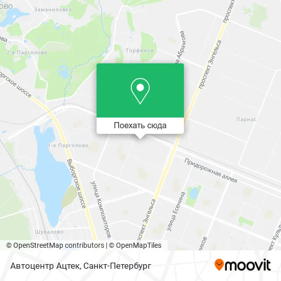 Карта Автоцентр Ацтек