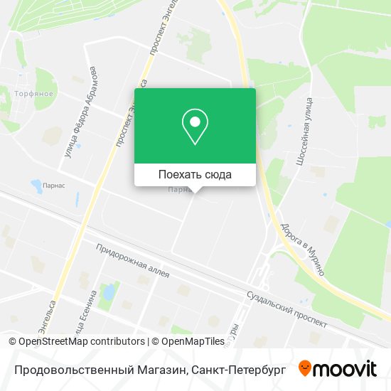 Карта Продовольственный Магазин