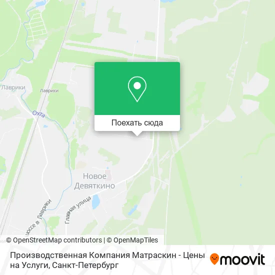 Карта Производственная Компания Матраскин - Цены на Услуги