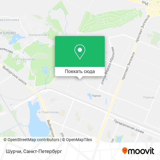 Карта Шурчи