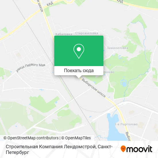Карта Строительная Компания Лендомстрой