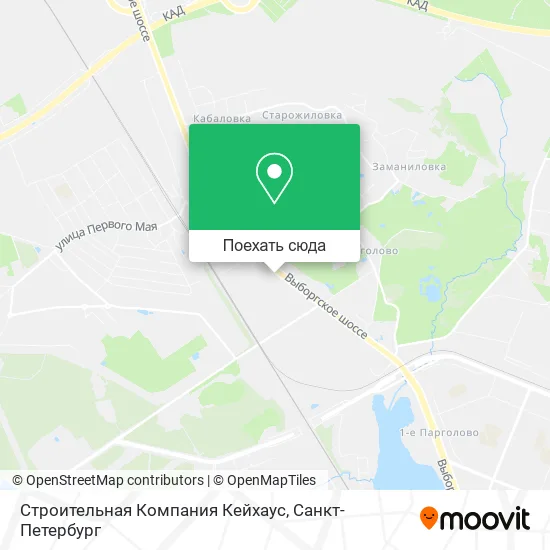 Карта Строительная Компания Кейхаус