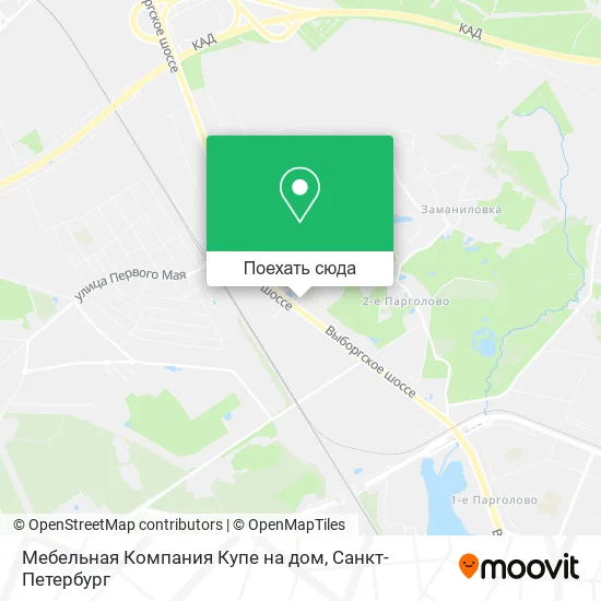Карта Мебельная Компания Купе на дом