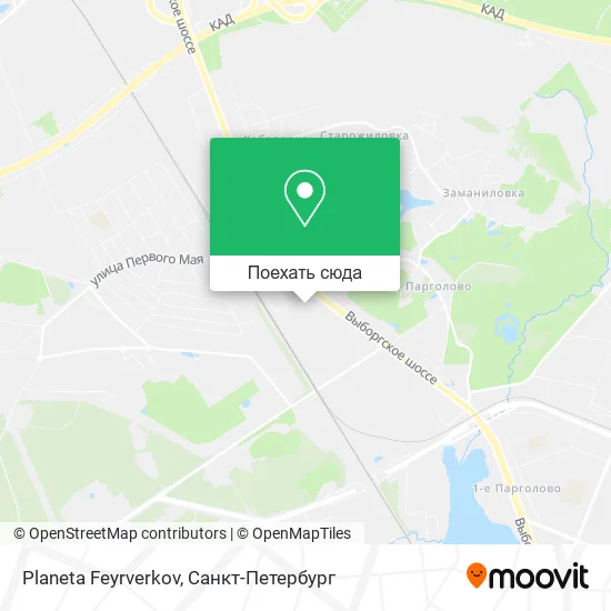 Карта Planeta Feyrverkov