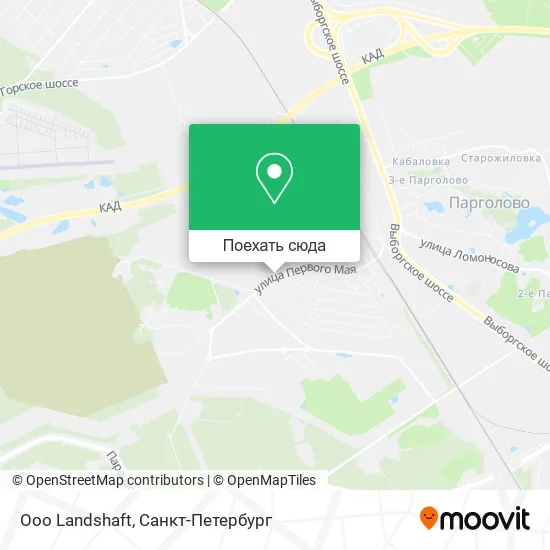 Карта Ooo Landshaft