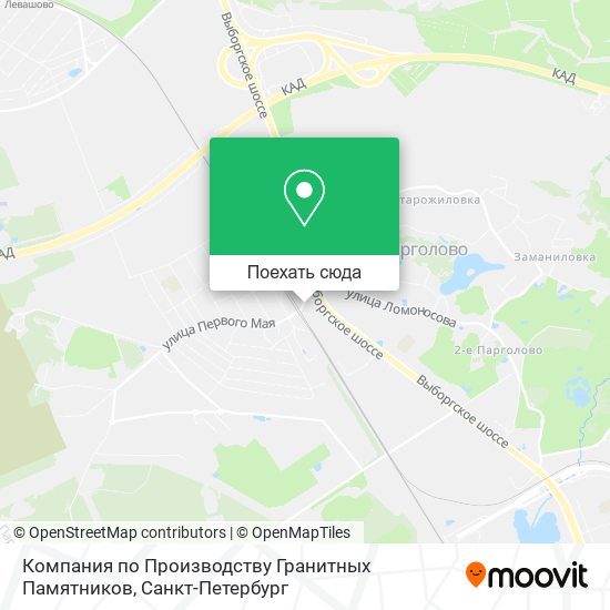 Карта Компания по Производству Гранитных Памятников