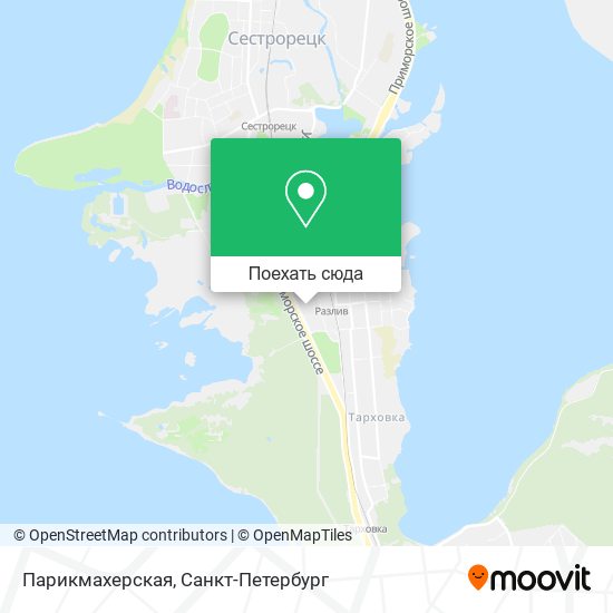 Карта Парикмахерская