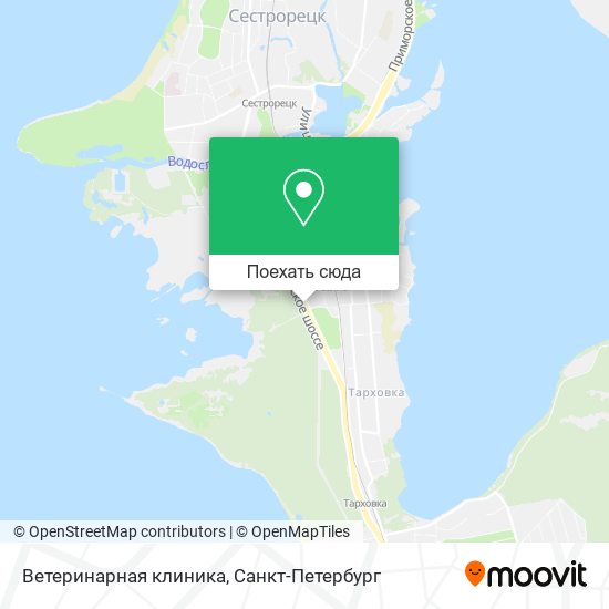 Карта Ветеринарная клиника