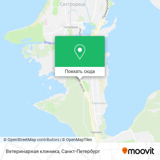 Карта Ветеринарная клиника