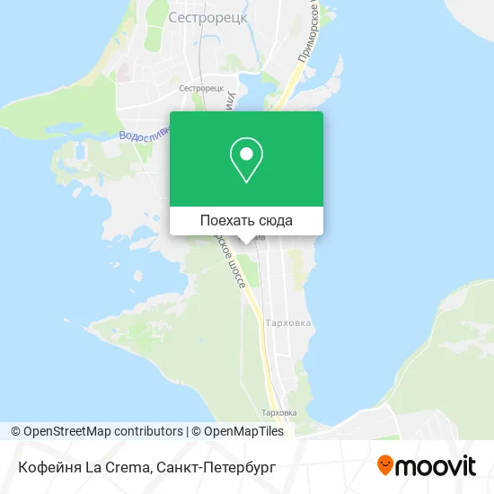 Карта Кофейня La Crema