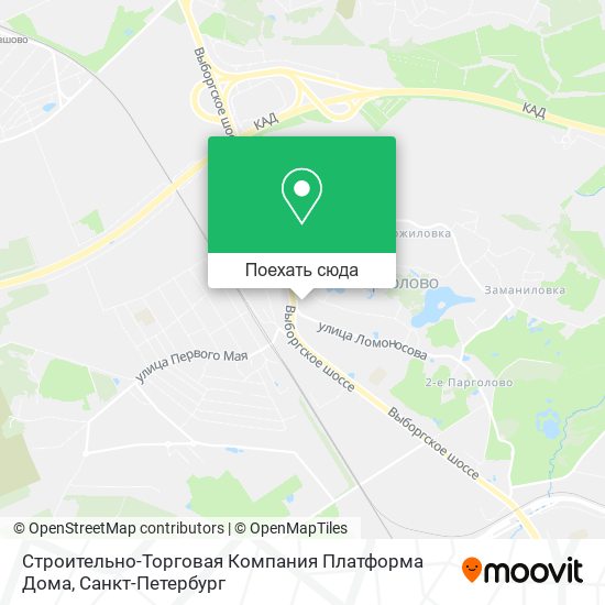 Карта Строительно-Торговая Компания Платформа Дома