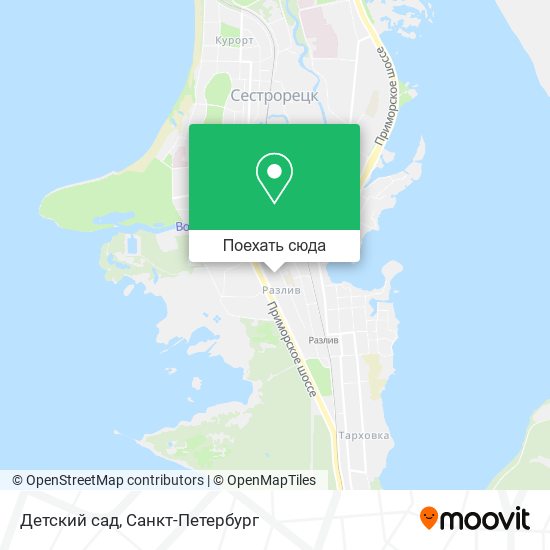 Карта Детский сад