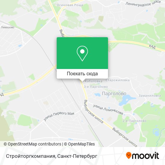 Карта Стройторгкомпания
