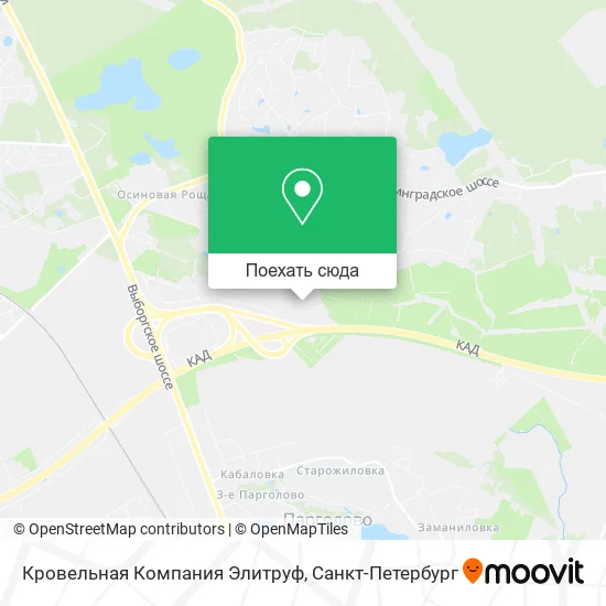 Карта Кровельная Компания Элитруф