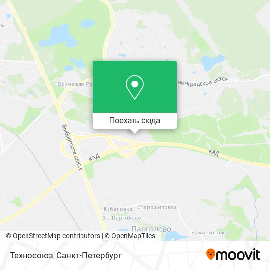 Карта Техносоюз