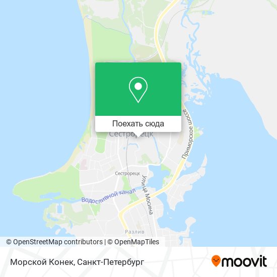 Карта Морской Конек