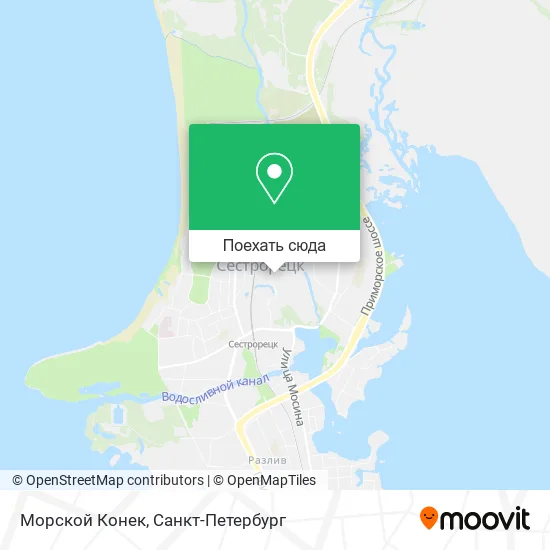 Карта Морской Конек