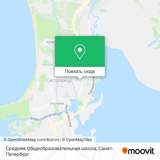 Карта Средняя Общеобразовательная школа