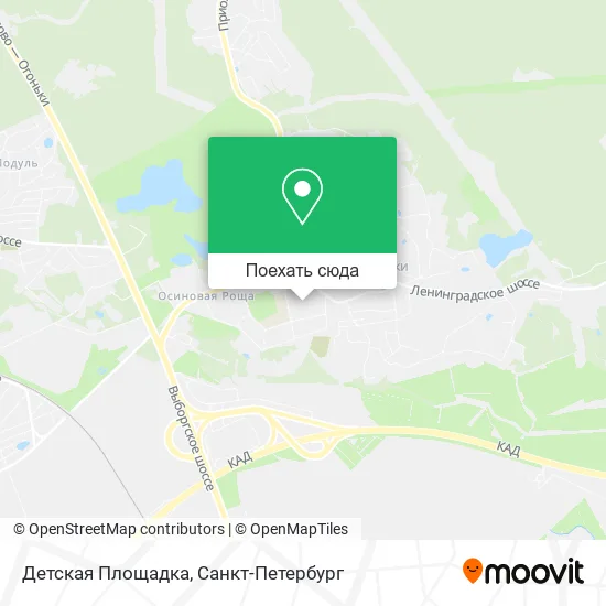 Карта Детская Площадка