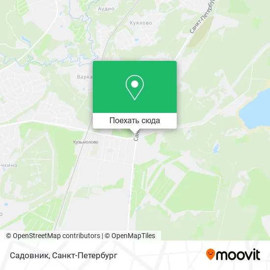 Карта Садовник