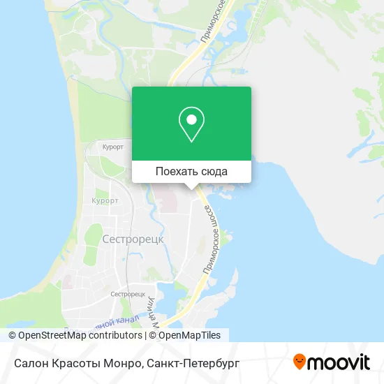 Карта Салон Красоты Монро