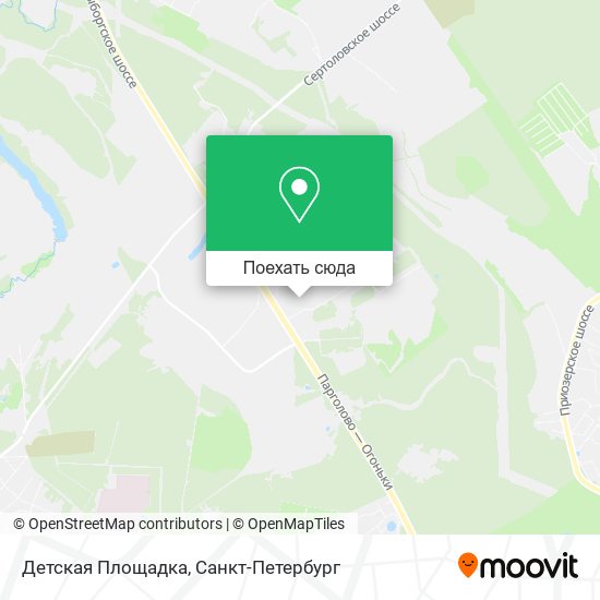 Карта Детская Площадка