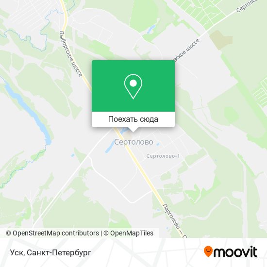 Карта Уск