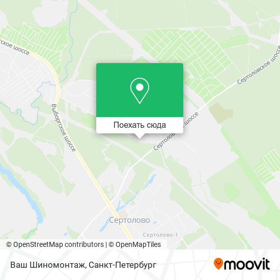 Карта Ваш Шиномонтаж
