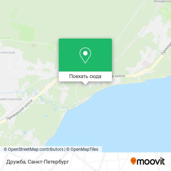 Карта Дружба