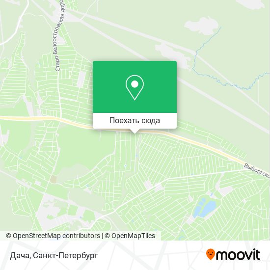 Карта Дача