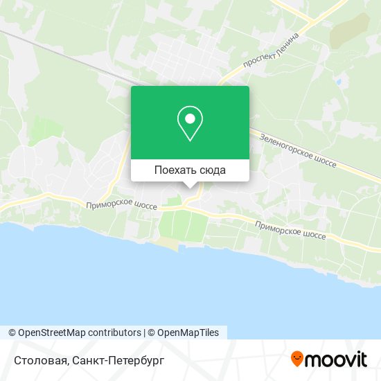 Карта Столовая