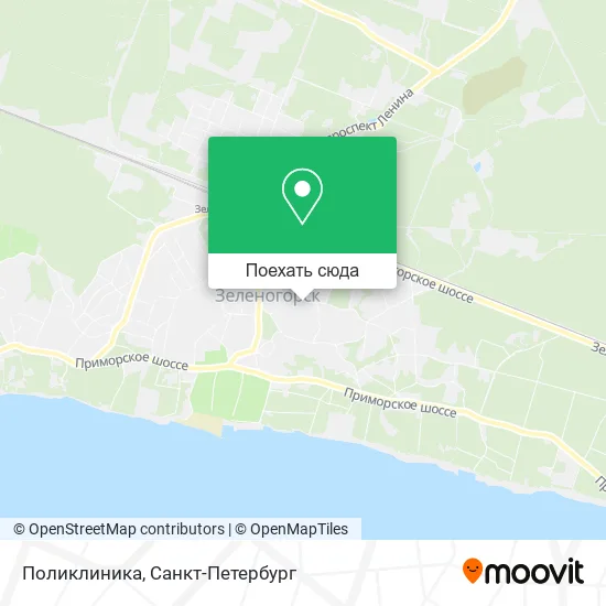 Карта Поликлиника