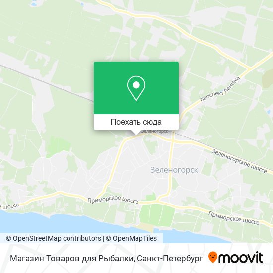 Карта Магазин Товаров для Рыбалки