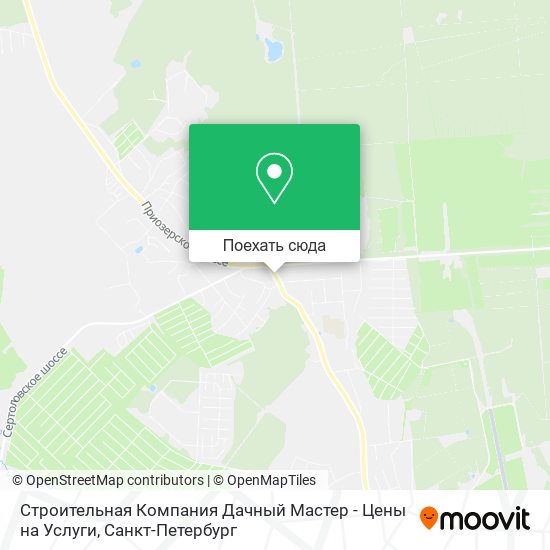 Карта Строительная Компания Дачный Мастер - Цены на Услуги