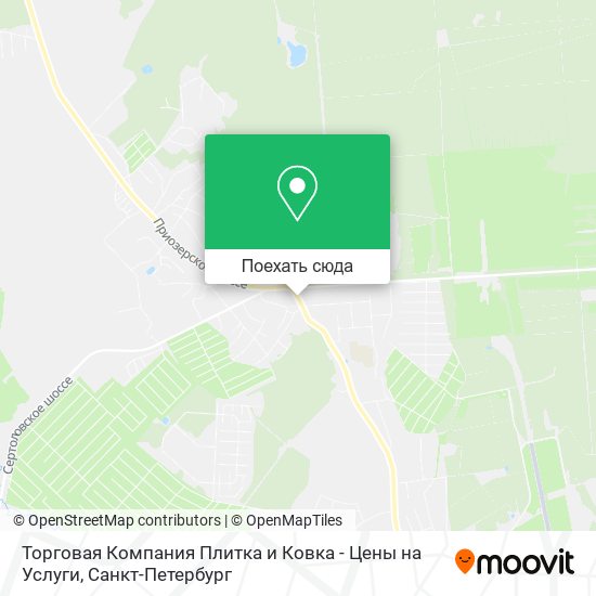 Карта Торговая Компания Плитка и Ковка - Цены на Услуги