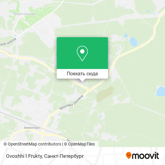 Карта Ovoshhi I Frukty