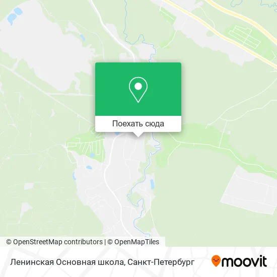 Карта Ленинская Основная школа