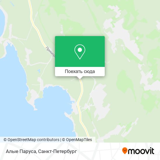 Карта Алые Паруса