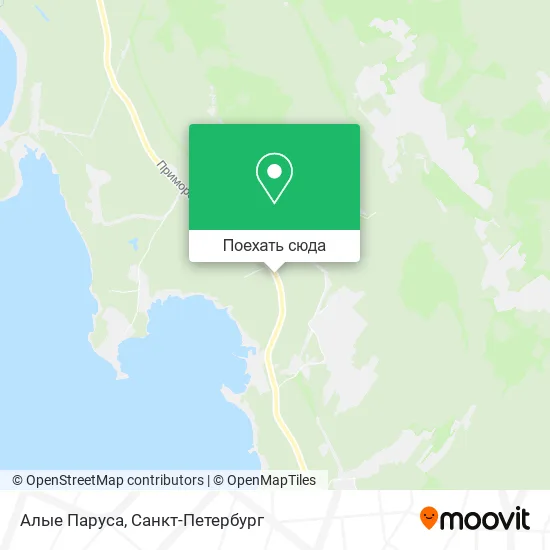 Карта Алые Паруса