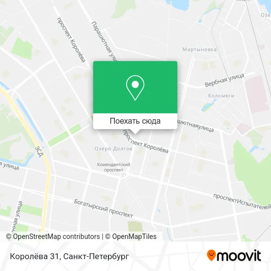 Карта Королёва 31