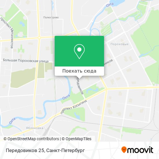 Карта Передовиков 25