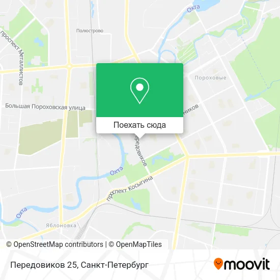 Карта Передовиков 25
