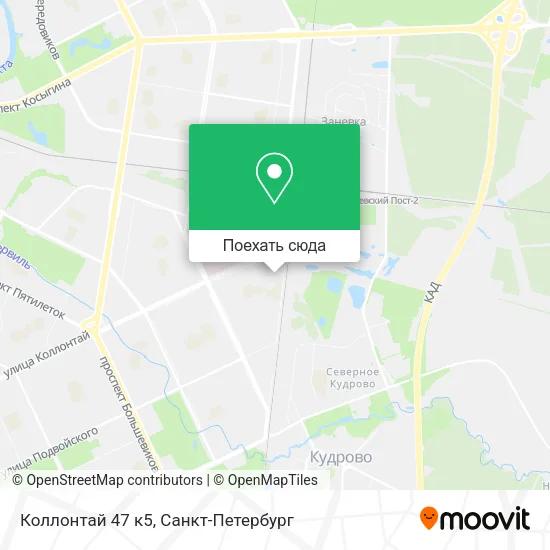 Карта Коллонтай 47 к5