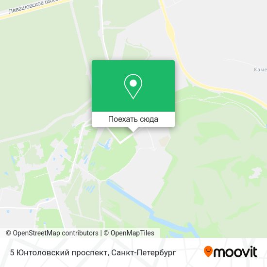 Карта 5 Юнтоловский проспект
