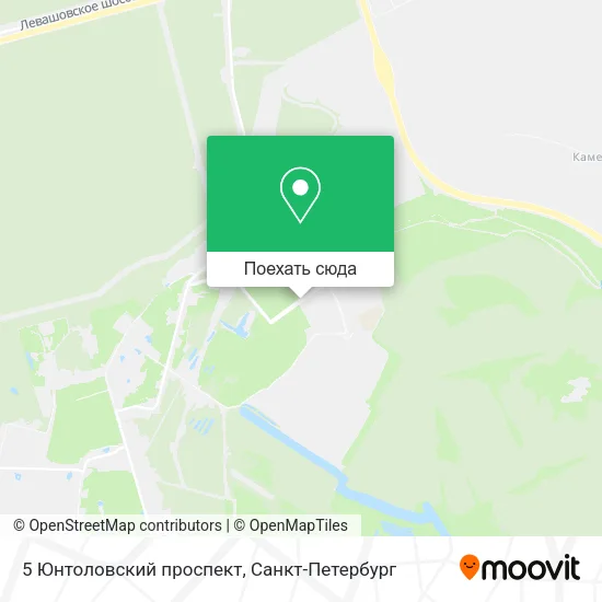 Карта 5 Юнтоловский проспект