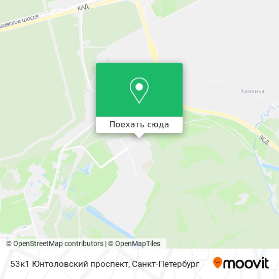 Карта 53к1 Юнтоловский проспект