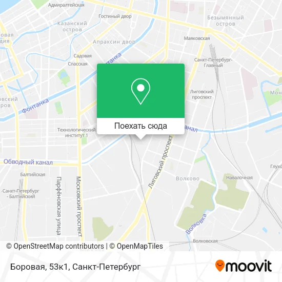 Карта Боровая, 53к1