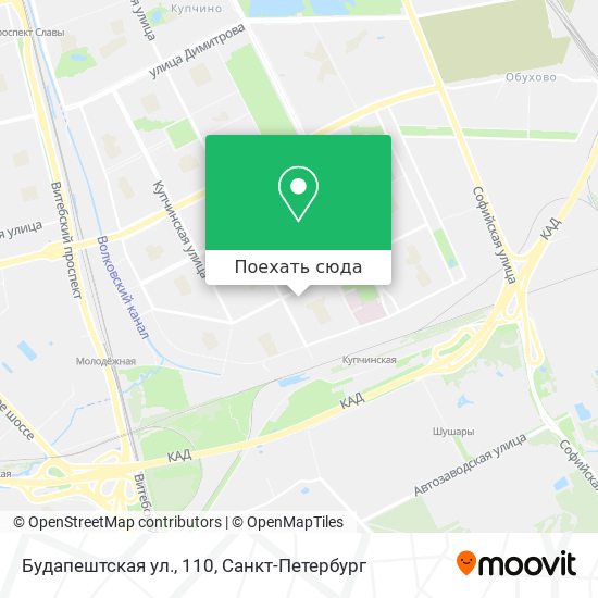 Карта Будапештская ул., 110